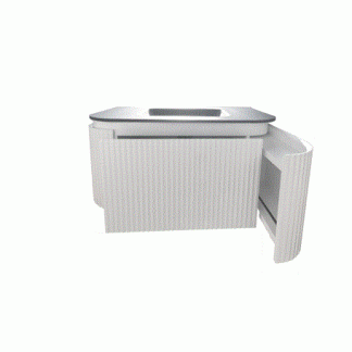 Estella Modern Wall Hung Vanity PVC Cabinet with 2 Drawers